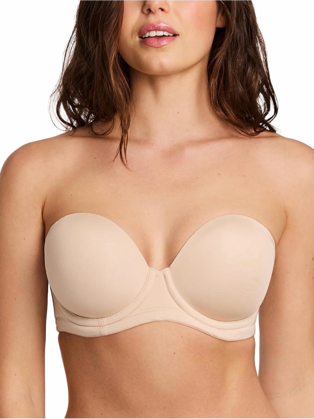 NWOT- Wacoal Women's Red Carpet Covertible Strapless Bra 34DD